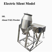 Mélangeur vertical de poudre de poivre d'acier inoxydable du mélangeur 10L de double cône de poudre sèche de nourriture