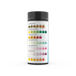 <span class=keywords><strong>Test</strong></span> rapide et précis 7-en-1 pour piscines et spas : 50 tests de chlore libre, pH, dureté, <span class=keywords><strong>acide</strong></span> <span class=keywords><strong>cyanurique</strong></span> et brome - Product Image 2