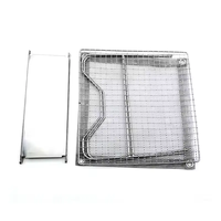Grille de cuisson extérieure portable en acier inoxydable 304, foyer, mini barbecue pliable pour le camping