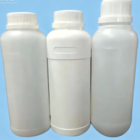 Bouteille de stockage d'encre et de solvant CIJ de 500 ml avec couvercle pour imprimante à jet d'encre continu KGK
