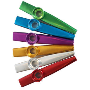 Ensemble de <span class=keywords><strong>kazoo</strong></span> en métal coloré, <span class=keywords><strong>instrument</strong></span> de <span class=keywords><strong>kazoo</strong></span> en alliage d'aluminium de qualité supérieure pour l'éducation musicale, la logopédie et les rassemblements familiaux - Product Image 2