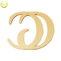 Logos métalliques 3D personnalisés en alliage de zinc doré, accessoires vestimentaires, étiquettes métalliques pour abayas, décorations pour foulards de créateur, badges et étiquettes métalliques en lettres