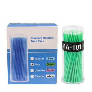 Hisopos de algodón nano morados, 100 unidades, para desmaquillar, limpiar delineador de ojos, para rostro y ojos - Product Image 4