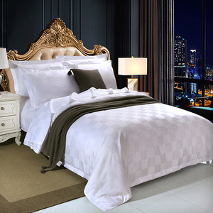 100% coton 300TC <span class=keywords><strong>électrique</strong></span> rayé Animal Jacquard hôtel ensembles de <span class=keywords><strong>literie</strong></span> housse de couette ensemble pour hôtels et spas - Product Image 1