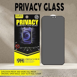 Protector de Pantalla de Vidrio Templado 9H con Privacidad y Fácil Aplicación para <span class=keywords><strong>iPhone</strong></span> 17, 14, 15 <span class=keywords><strong>Pro</strong></span> <span class=keywords><strong>Max</strong></span> y Samsung - Product Image 4