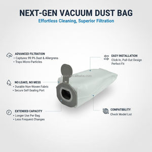 Bolsa de Filtro para <span class=keywords><strong>Aspiradora</strong></span> sin Patente para Vorwerk <span class=keywords><strong>Kobold</strong></span> VK7 FP7 VK700, Accesorio para Piezas de <span class=keywords><strong>Aspiradora</strong></span>, Bolsa de Polvo No Tejida - Product Image 2