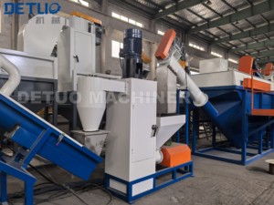 200 kg/giờ nhựa Chai PET Máy tái chế chai PET tái chế nhựa phế liệu dây chuyền rửa - Product Image 6