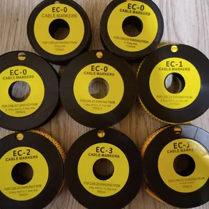 Electric Cable Marker A-z Ec-0 Ec-1 Ec-2 Ec-3 Ec-j