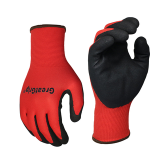 Guantes de Seguridad de Trabajo de Nitrilo con Recubrimiento de Nailon y Spandex de Calibre 15, Acabado Arenoso, Buena Flexibilidad - Product Image 5