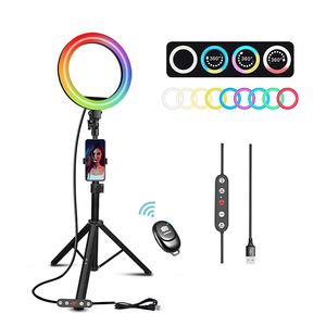 Giá rẻ nhất chuyên nghiệp <span class=keywords><strong>Led</strong></span> nhiếp ảnh vòng ánh sáng đèn 10 inch vòng ánh sáng Tripod đứng <span class=keywords><strong>LED</strong></span> máy ảnh video vòng ánh sáng - Product Image 3