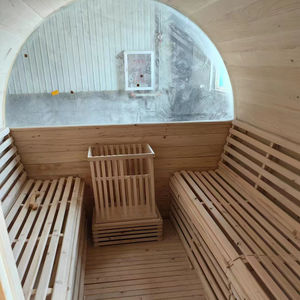 Utilisation en <span class=keywords><strong>bois</strong></span> de <span class=keywords><strong>hammam</strong></span> de cabine de sauna de baril de vapeur traditionnel <span class=keywords><strong>extérieur</strong></span> avec la pruche/cèdre/pin - Product Image 5