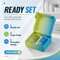 Boîtes cadeaux personnalisées en matériaux recyclés avec dégradé de couleurs, insert intérieur, papier kraft imprimé quadricolore, ensemble d'emballage de luxe