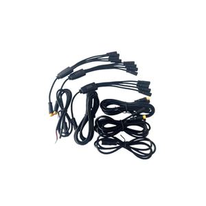 M8电动自行车速度传感器M/F延长电缆绞线2 3 4 5 6针电动自行车防水显示铜线束 - Product Image 3