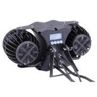 Projecteur de scène LED étanche 2x100W COB blanc froid/chaud 2-en-1, 2 yeux LED 200W, effet matrice, pour DJ, discothèque, concert, studio