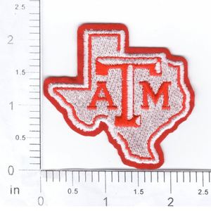 Patch Applique kaus tim olahraga populer Logo tim sepak bola Universitas Amerika bordir besi pada pakaian - Product Image 3