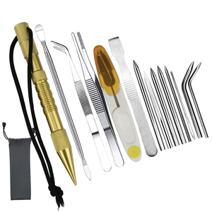 Johold 2024 gran oferta conjunto de tejer con aguja para exteriores Marlin Nail pulsera de acero inoxidable aguja de tejer DIY - Product Image 4