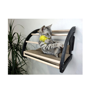 Cat Barsch Wand montage Holz katze Möbel Cat Cave - Product Image 1
