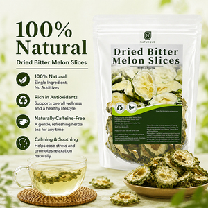 Tranches de melon amer séchées naturelles pures, tranches de courge amère séchées pour tisanes et compléments alimentaires - Product Image 2