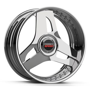 Forgex 22 24 26 inch velgen 2-delig gesmeed 5x127 6x135 6x139.7 Custom Chrome Lip gesmede wielen voor Cadillac GMC Chevrolet Ram Ford - Product Image 1