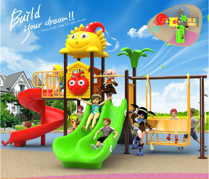Équipement de terrain de jeu commercial de glissière d'enfants de haute qualité pour <span class=keywords><strong>le</strong></span> parc de sports et l'école avec la construction d'acier et de fibre de verre - Product Image 3