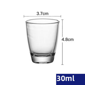 Verre à shot de 30 ml (1 oz), verre transparent résistant au lave-vaisselle pour la dégustation de whisky et de <span class=keywords><strong>vodka</strong></span>, pour bars et restaurants, en gros - Product Image 3