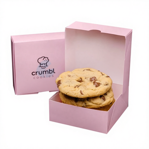 Custom Brand Logo Printed Single Cookie