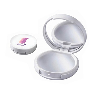 7g Vanilla Flavoured Moisturizing Lip Gloss Case with Mirror LPB004 Promotional Gift Custom Logo Lip Gloss with Mirror in Stock
