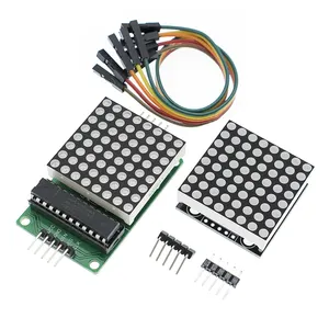 MAX7219 8x8 modul tampilan LED matriks untuk arduino-kit DIY dengan dukungan Cascading