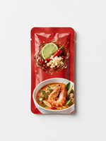 Sachet plastique personnalisé à trois soudures latérales pour sauce chili BBQ et petits condiments – Emballage pour assaisonnements