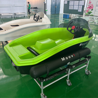 Bateau à réaction électrique Aqua Kart à grande vitesse, longue autonomie, équipement de parc aquatique ASA, logo personnalisé