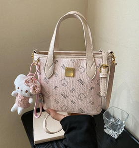 Solid color, fashionable, high-quality brand, single <b>strip</b> PU <b>leather</b> handbag, shoulder bag, crossbody bag - Product Image 3