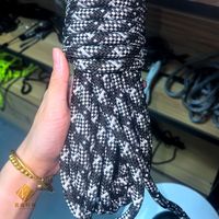 Corde d'escalade de sécurité en nylon double tressé personnalisée 6mm 8mm 10mm 12mm 14mm, haute résistance, faible elongation, durable, réfléchissante