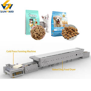 200-300 kg/saat çıkış soğuk preslenmiş fırında Pet köpek kedi hayvan balık yemi kuş pelet gıda şekillendirme makinesi bitki ekstruder - Product Image 4