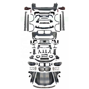 Vendita calda BM-W <span class=keywords><strong>X3</strong></span> <span class=keywords><strong>F25</strong></span> aggiornamento 2023 X3M F97 LCI Bodykit X3M paraurti anteriore F97 griglia fari 2023 X3M Kit di conversione LCI - Product Image 4