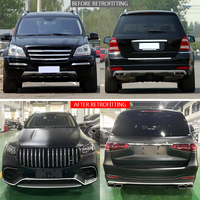 Kit de modification et de mise à niveau pour Mercedes-Benz Classe GL X164 (2006-2012) : Pare-chocs avant, capot moteur, pare-chocs arrière, hayon, feux arrière – Fixation par boulons