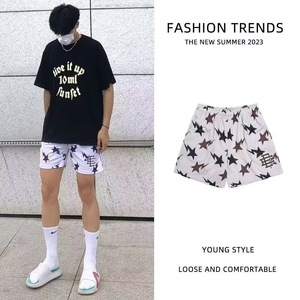 Shorts Deportivos para Hombre, Verano, Casuales, Anti-UV, 100% Algodón, Cierre con Cordón, Impresión Serigráfica, Sin Pedido Mínimo, Venta al Por Mayor - Product Image 2