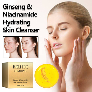 EELHOE Ginseng olio essenziale sapone riparazione barriera per la pelle alleggerimento Acne idratante per la pulizia del viso prodotto per il lavaggio del viso - Product Image 2