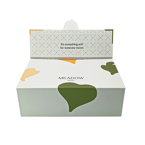 Recyclable Custom Luxury Cardboard Folding Gift <b>Box</b> with Embossing Matt Lamination Sponge Lining Magnetic Closure - Product Image 2