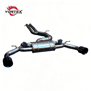 Escape Trasero Catback de Acero Inoxidable Vortex con Salida Única para Audi TT RS 8J 2.5T 2009-2014, Sonido Agresivo de Cinco Cilindros - Product Image 1