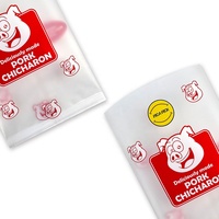 Bolsas de Plástico Termosellables Personalizadas al por Mayor, Bolsas con Sellado Trasero, Embalaje Transparente de Grado Alimenticio para Chicharrón de Cerdo y Carne Seca de Res