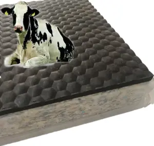 Cow stall rubber bed mat and mattress /dairy cow bedding mats