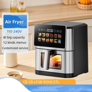 Precio al por mayor <span class=keywords><strong>de</strong></span> fábrica 8L Pantalla a color 12 menús <span class=keywords><strong>Freidora</strong></span> <span class=keywords><strong>de</strong></span> <span class=keywords><strong>aire</strong></span> visible - Product Image 5