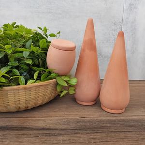 Usine en gros personnalisé <span class=keywords><strong>terre</strong></span> <span class=keywords><strong>cuite</strong></span> argile Olla Pot eau Irrigation planteur pour jardin pépinière utiliser avec des pointes de fleurs - Product Image 6