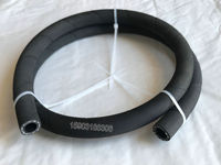 Tuyau en caoutchouc tressé AN12 KFAFINENE, haute performance, non conducteur, résistant à l'huile, noir, à raccord rapide, -40°C~+120°C, pour la course