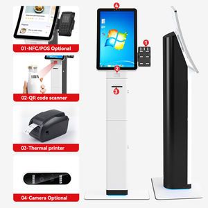 Nouveau design 23.6 ''32'' Terminal de paiement à écran tactile incurvé Imprimante Code Scanner Lecteur de carte Kiosque libre-service pour l'hôpital - Product Image 6