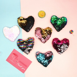 Mini a Forma di Cuore Della Borsa Della Moneta Tasca Cambiamento Del Raccoglitore per I Bambini Piccoli Delle Ragazze Croce Corpo Borsa Paillettes Borsa - Product Image 1