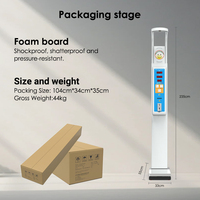 Balance médicale et mécanique pour clinique et hôpital, capacité 300 kg, affichage LED, IMC, acier, OEM/ODM pour la mesure de la taille et du poids
