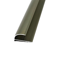 Bandes de transition décoratives en aluminium pour tapis, profilés de finition pour carrelage, séparateurs de tapis – Vente chaude