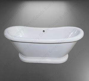 Baignoire <span class=keywords><strong>douchette</strong></span> autoportante à Double pantoufles, Design italien, nouveau Style, collection 2021 - Product Image 2