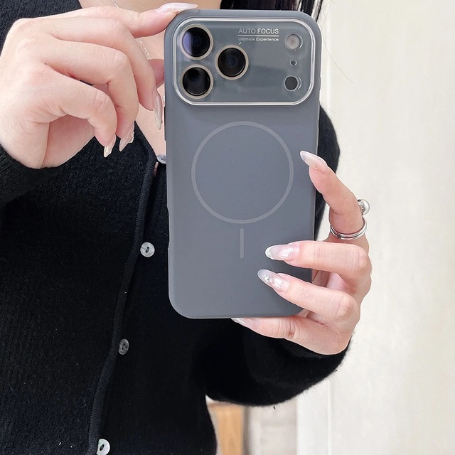 Phone Case With Camera Protection Silicone Matte Shockproof for iPhone